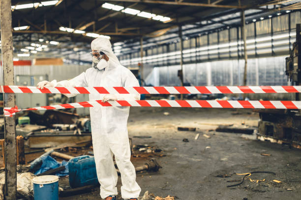 Professional Biohazard technician working in Scarborough, ME